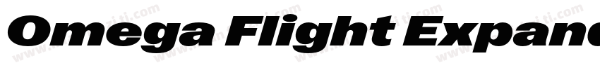 Omega Flight Expande字体转换